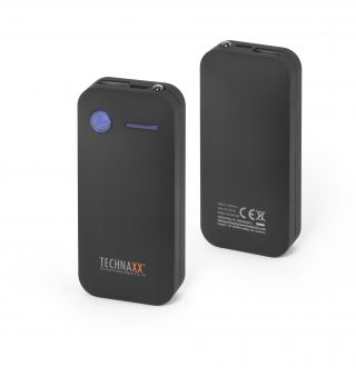 Technaxx externí přenosný zdroj TX-74 5000mAh černý